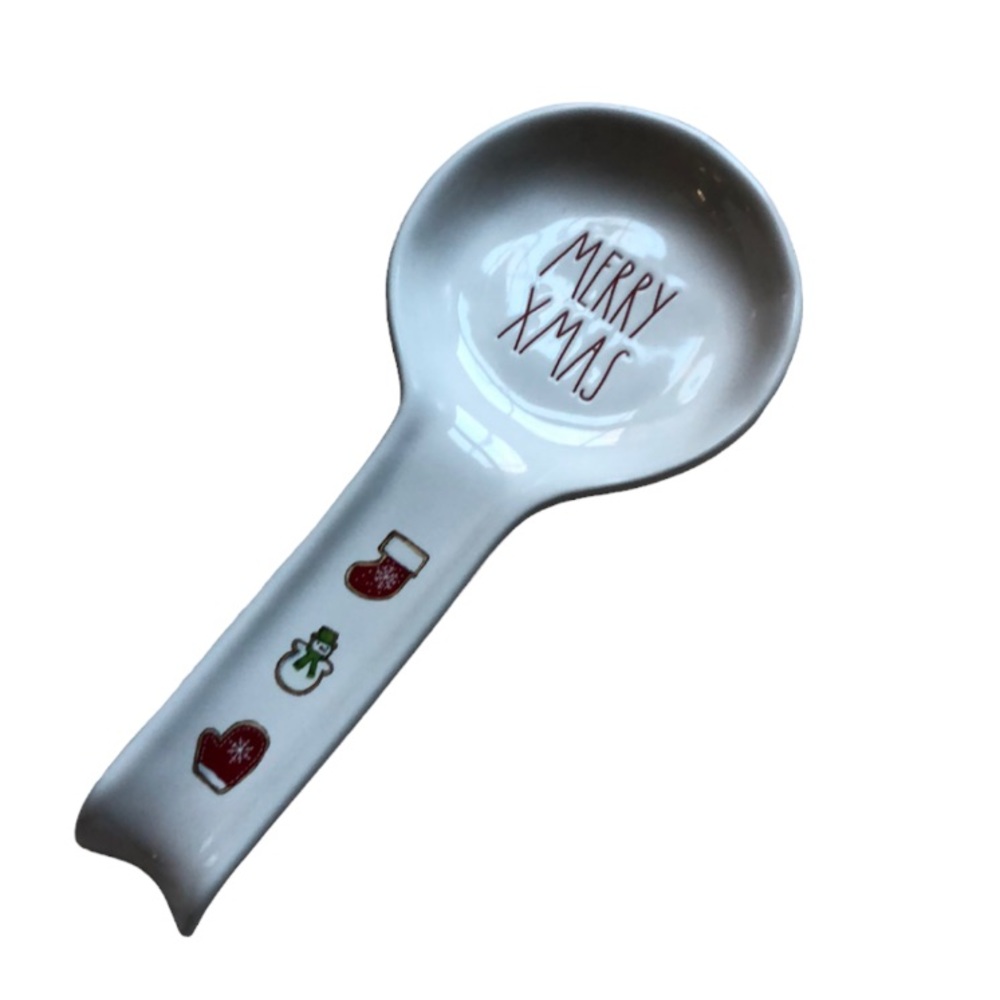 Rae Dunn MERRY XMAS spoon rest